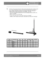 Предварительный просмотр 12 страницы Equalizer International SG13TE Operator'S Instruction Manual