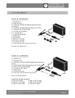 Preview for 6 page of Equalizer International SG18TE Operator'S Instruction Manual