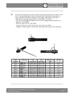 Preview for 12 page of Equalizer International SG18TE Operator'S Instruction Manual