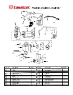 Предварительный просмотр 4 страницы Equalizer EM415 Users Manual & Exploded View