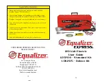 Предварительный просмотр 7 страницы Equalizer Express 360 SR1418360 Operation Manual