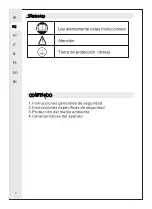 Предварительный просмотр 8 страницы EQUATION 17410820 Assembly, Use, Maintenance Manual