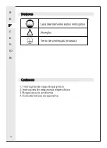 Предварительный просмотр 12 страницы EQUATION 17410820 Assembly, Use, Maintenance Manual