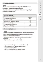 Preview for 44 page of EQUATION 2021R08P07 Assembly, Use, Maintenance Manual