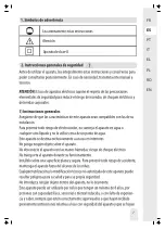 Preview for 8 page of EQUATION 3276000249139 Assembly-Use-Maintenence Manual