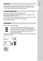 Предварительный просмотр 15 страницы EQUATION 3276000273851 Assembly, Use, Maintenance Manual