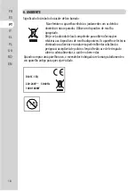 Preview for 18 page of EQUATION 3276000273882 Assembly, Use, Maintenance Manual