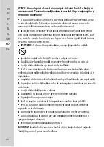 Preview for 40 page of EQUATION 3276000273882 Assembly, Use, Maintenance Manual