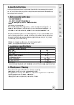 Preview for 26 page of EQUATION 3276000352082 Assembly, Use, Maintenance Manual