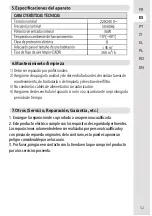 Preview for 13 page of EQUATION 88282985 Assembly, Use, Maintenance Manual