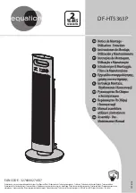 Предварительный просмотр 1 страницы EQUATION DF-HT5363P Assembly, Use, Maintenance Manual