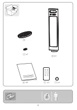 Предварительный просмотр 2 страницы EQUATION DF-HT5363P Assembly, Use, Maintenance Manual