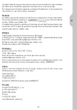 Preview for 45 page of EQUATION EQ3 25L Assembly, Use, Maintenance Manual