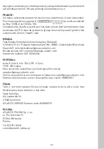 Preview for 57 page of EQUATION EQ3 25L Assembly, Use, Maintenance Manual