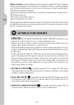 Preview for 66 page of EQUATION EQ3 25L Assembly, Use, Maintenance Manual