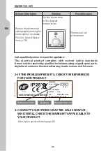 Preview for 86 page of EQUATION EQ3 25L Assembly, Use, Maintenance Manual