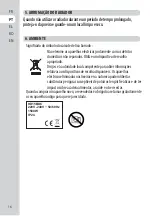 Preview for 16 page of EQUATION HD15BDC Assembly, Use, Maintenance Manual