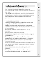 Preview for 9 page of EQUATION SFW1A-500BOW-RC Assembly-Use-Maintenence Manual