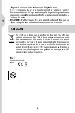 Предварительный просмотр 4 страницы EQUATION YD02-5 Safety Instructions