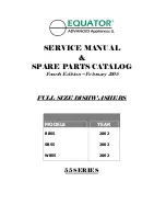 Equator BB55 Service Manual And Spare Parts List предпросмотр