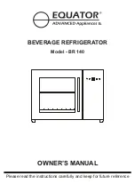 Предварительный просмотр 1 страницы Equator BR 140 Owner'S Manual