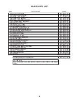 Preview for 9 page of Equator CB 3000 Service Manual And Spare Parts List