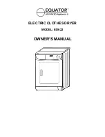 Equator ED622 Owner'S Manual preview