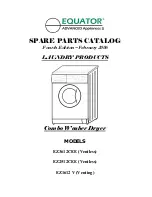 Предварительный просмотр 1 страницы Equator EZ 1612 V Spare Parts Catalog