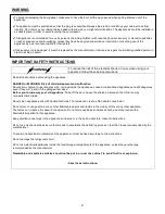 Preview for 3 page of Equator GC 43 User Manual