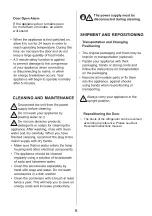 Preview for 9 page of Equator RF 142 S Owner'S Manual