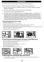 Preview for 22 page of Equator Super Combo 4400 Owner'S Manual