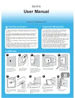 Предварительный просмотр 1 страницы Eques R01PS User Manual