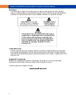 Preview for 2 page of Equflow 6010BCPM001XX Instruction Manual