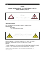 Предварительный просмотр 2 страницы Equinox Systems 2M Flight CasedDMX LED Flame Machine User Manual