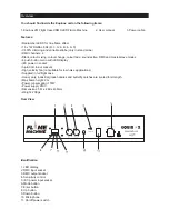 Предварительный просмотр 4 страницы Equinox Systems 2M Flight CasedDMX LED Flame Machine User Manual