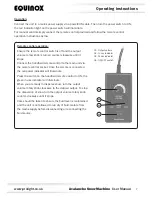 Предварительный просмотр 7 страницы Equinox Systems Avalanche EQLED358 User Manual