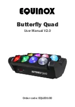 Equinox Systems Butterfly Quad User Manual предпросмотр