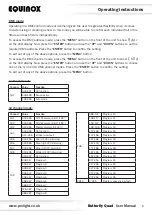 Предварительный просмотр 6 страницы Equinox Systems Butterfly Quad User Manual