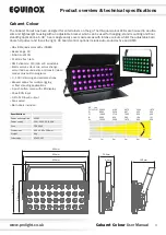 Предварительный просмотр 3 страницы Equinox Systems Cabaret Colour User Manual