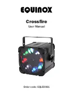 Equinox Systems Crossfire EQLED061 User Manual предпросмотр