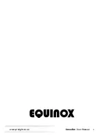 Предварительный просмотр 8 страницы Equinox Systems Crossfire EQLED061 User Manual