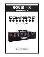 Предварительный просмотр 1 страницы Equinox Systems Domin8r IIEQLED53 User Manual