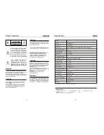 Preview for 3 page of Equinox Systems DVD2012E User Manual