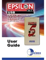 Equinox Systems Epsilon 5 User Manual предпросмотр