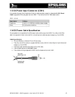 Preview for 28 page of Equinox Systems Epsilon 5 User Manual