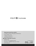 Preview for 37 page of Equinox Systems EQ-TD-4286 Owner'S Manual