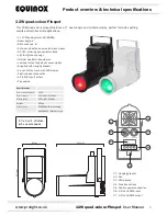 Предварительный просмотр 3 страницы Equinox Systems EQLED041 User Manual