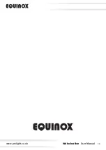 Preview for 16 page of Equinox Systems EQLED201 User Manual