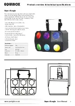 Предварительный просмотр 3 страницы Equinox Systems EQLED203 User Manual