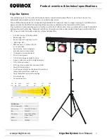 Preview for 3 page of Equinox Systems EQLED65 Giga Bar System User Manual